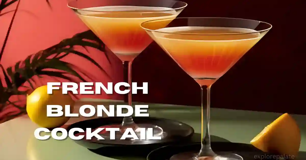 French Blonde Cocktail: A Deliciously Easy Recipe