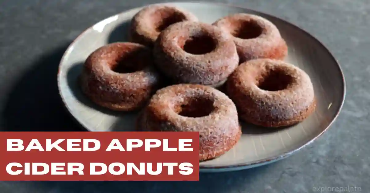 Baked Apple Cider Donuts