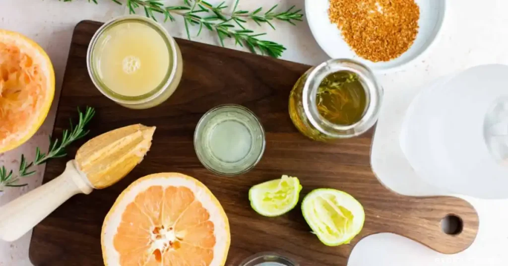 Ingredients Grapefruit  Blood Orange and Rosemary  Paloma