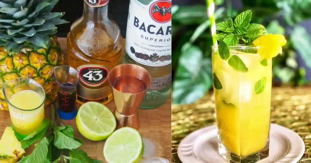 Pineapple Mojito Pitcher Recipe