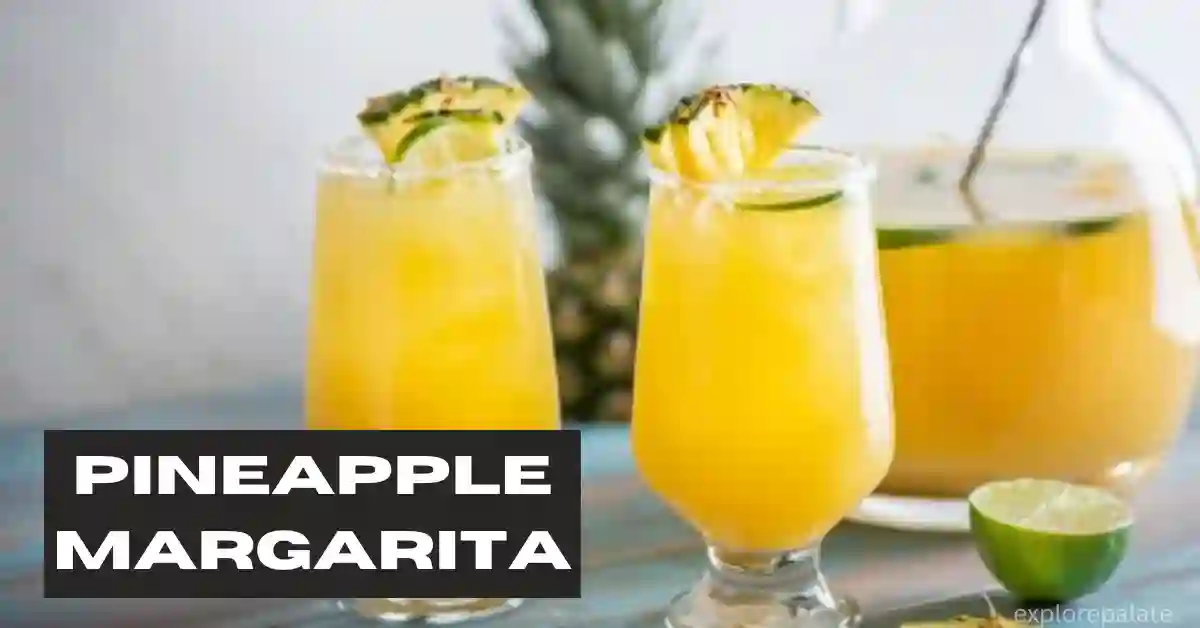 The best pineapple margarita recipe on the rocks