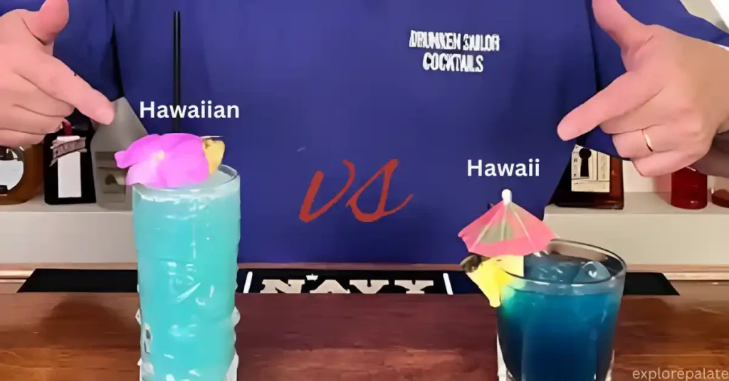 Blue Hawaiian vs. Blue Hawaii