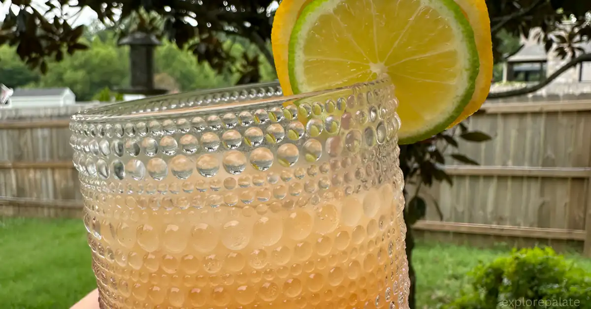 The Best Coconut Guava Margarita