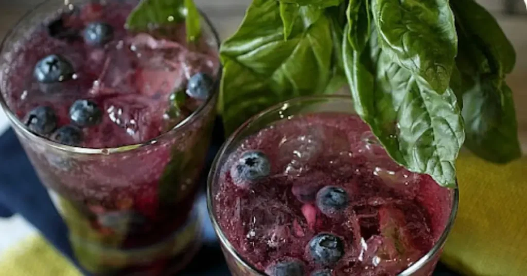 Variations and Alternatives speak to me BLUEBERRY BASIL SMASH