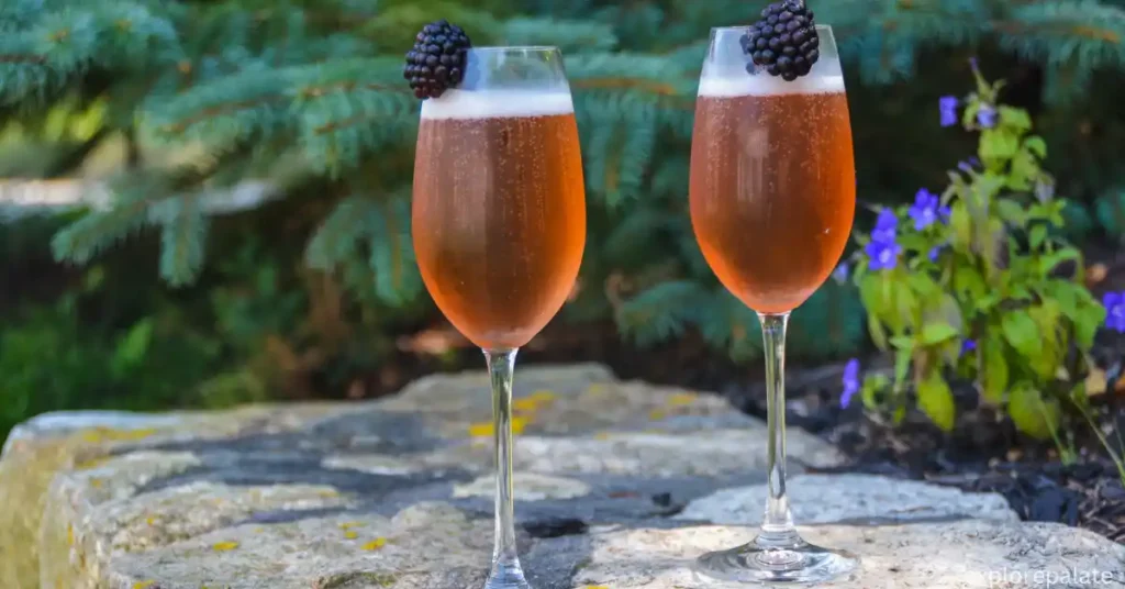 BLACKBERRY CHAMPAGNE FIZZ