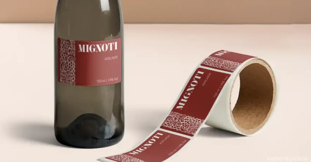 A Personalized Wine Label