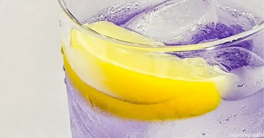 A Pretty Thing to Look at Violet Fizz Recipe