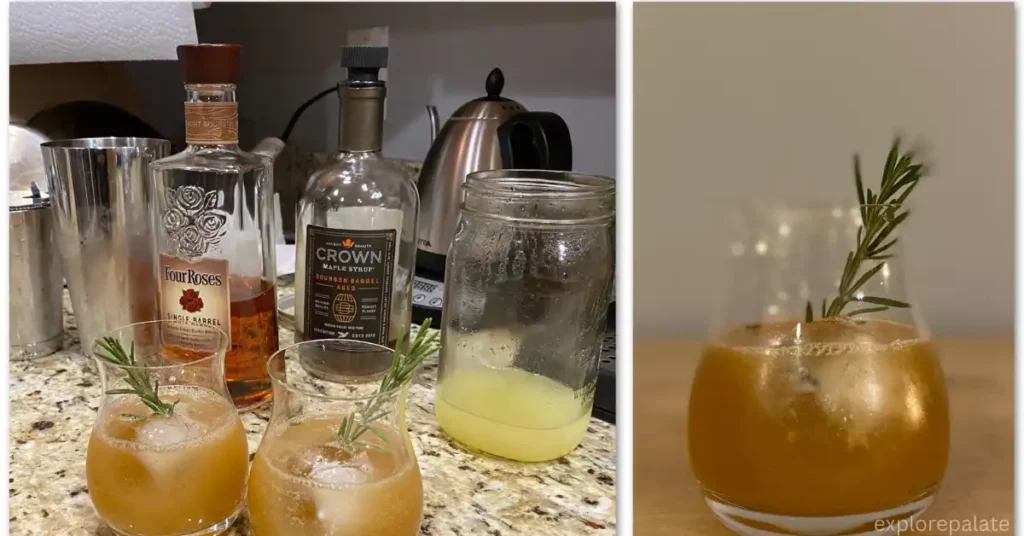 Best Bourbon for this Rosemary Cocktail