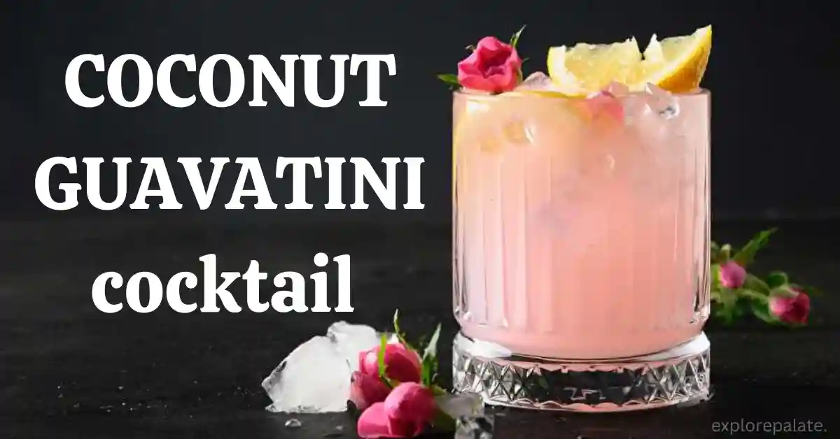 COCONUT GUAVATINI cocktail recipe