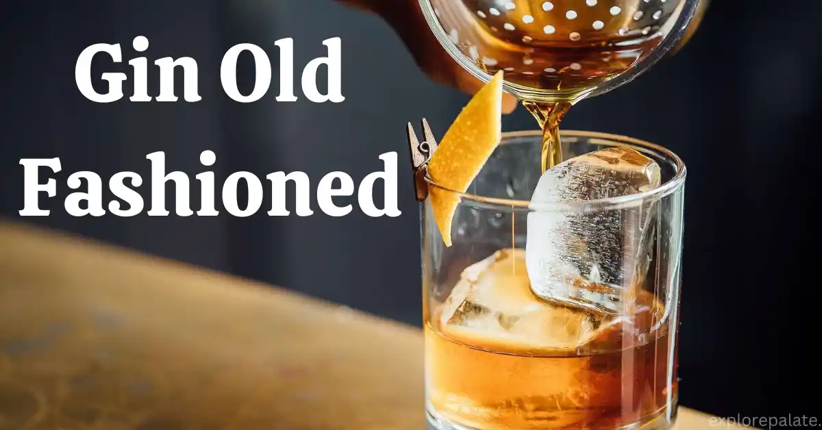 Gin Old Fashioned