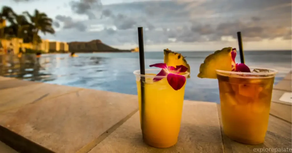 Healthier Twist Royal Hawaiian Cocktail