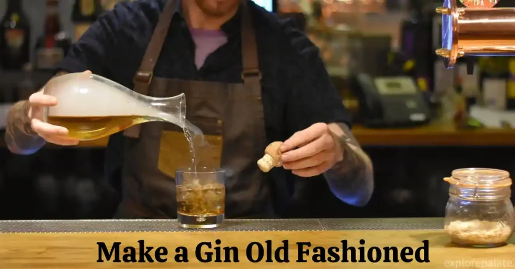 How to Make a Gin Old Fashioned