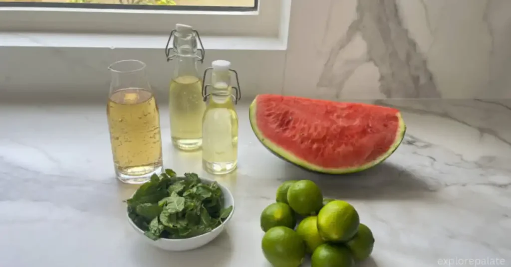 Ingredients Watermelon Mint Cooler