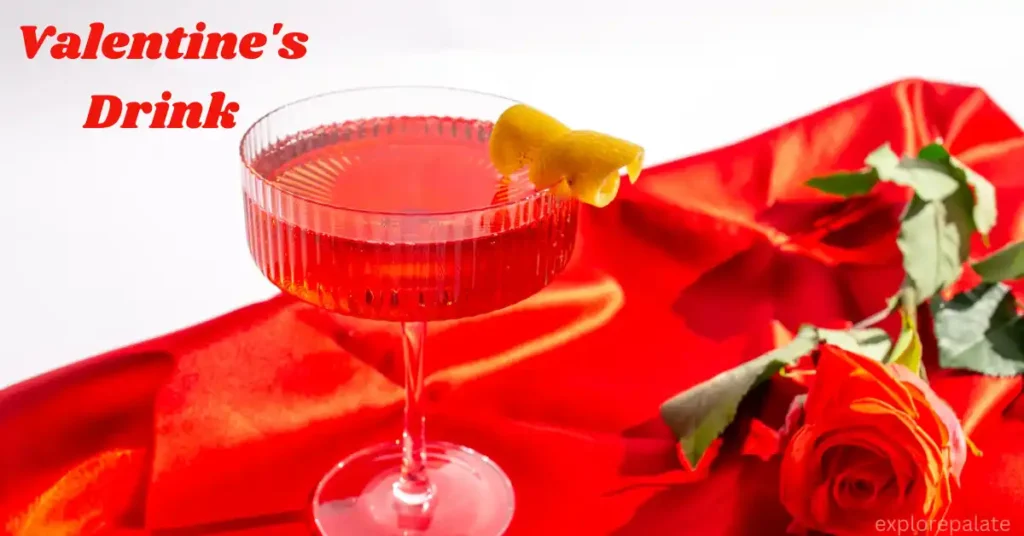 Kiss From A Rose Valentine's Day Cocktail Recipe