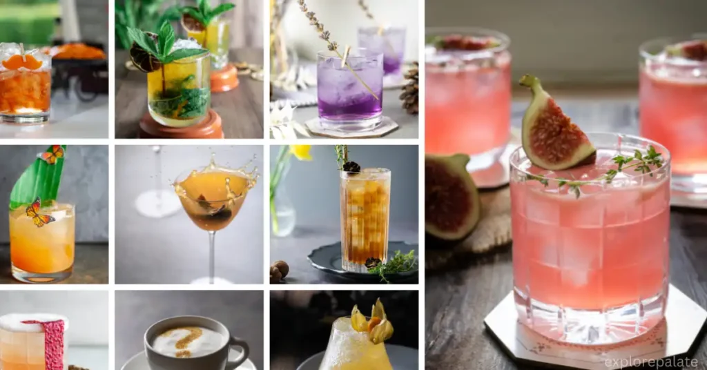 The Evolution of The Floral Cocktails