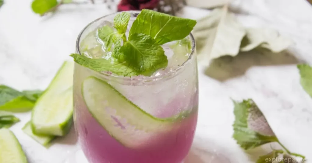 This Cucumber Mint Collins does just that.