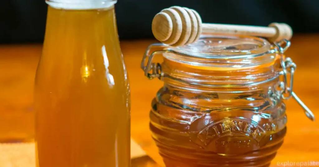 Why make honey simple syrup?