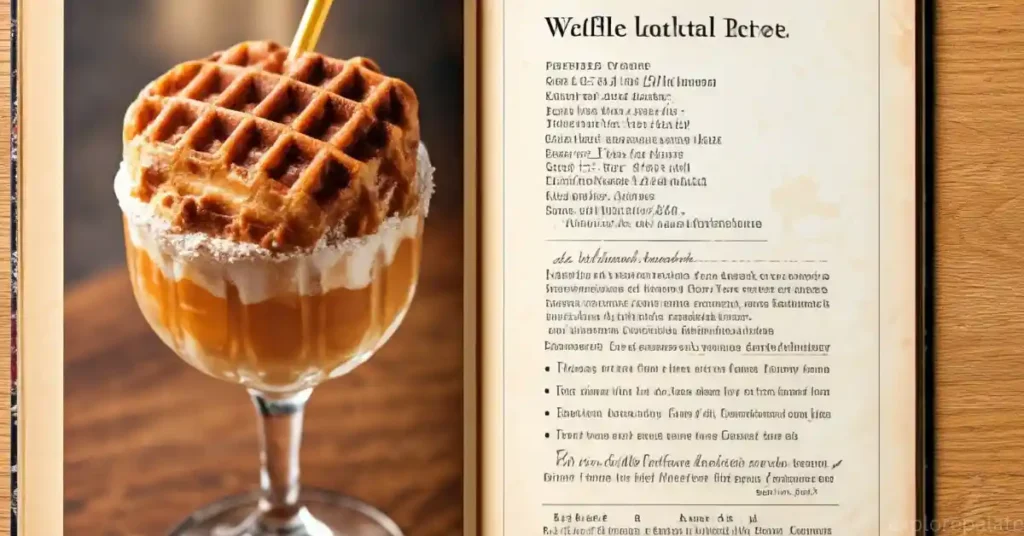 Instructions Waffle Iron Cocktail Recipe