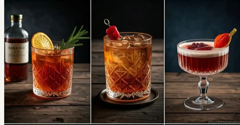 Variations and Transformations  Dolce-Amaro cocktail'